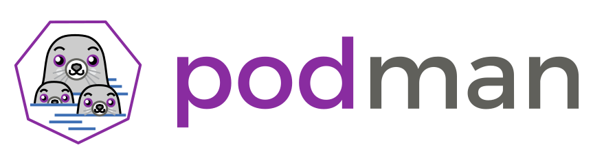 The Podman logo